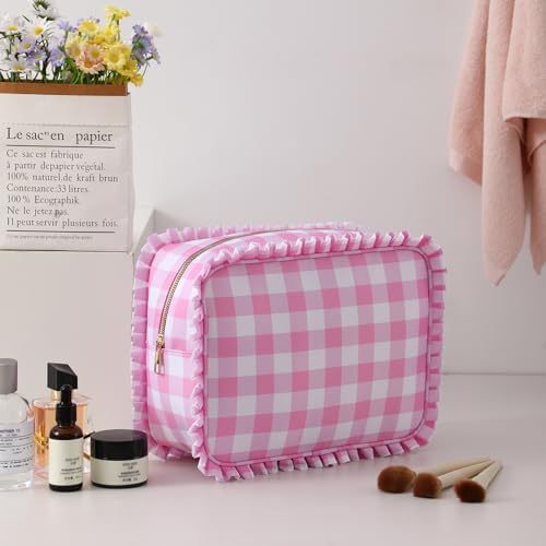 Ruffled Makeup Bag - Image 2