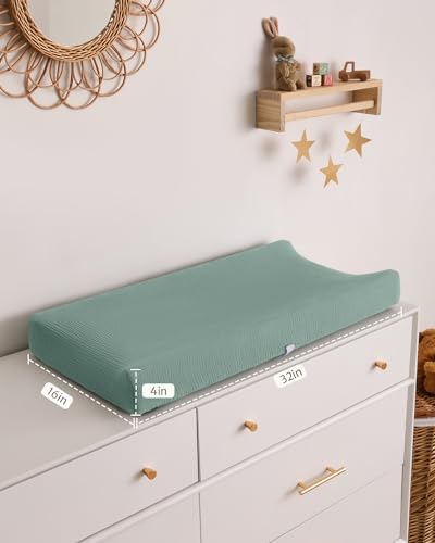 Blissful Diary Muslin Changing Pad Cover - Image 6
