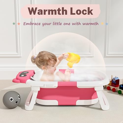 AVIDOR Baby Bathtub, Collapsible Bathtub - Image 7