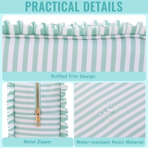 Ruffled Makeup Bag - Image 4