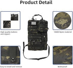 Tactical Car Seat Back Organizer, Tactical Molle Seat Back Organizer - Image 3