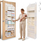 6-in-1 Over Door Hanging Organizer by ORDOVIBE
