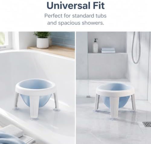 Baby Bath Seat for 6 Months and up, Non-Slip Feet, Infant Bathing Chair for - Image 7