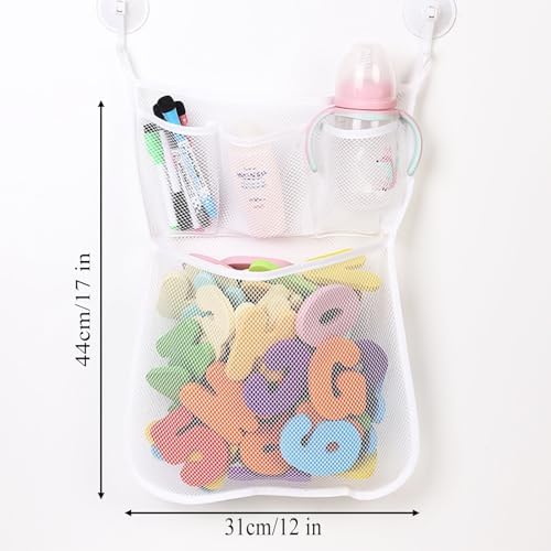 Bathtub Bath Toy Storage Net Shower Bath Toy Holder Organizer - Image 2