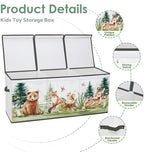 decalsweet Large Toy Box Collapsible Chest Organizer - Image 3