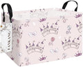 Rectangular Princess Castle Fabric Storage Basket by FANKANGStorageBasket