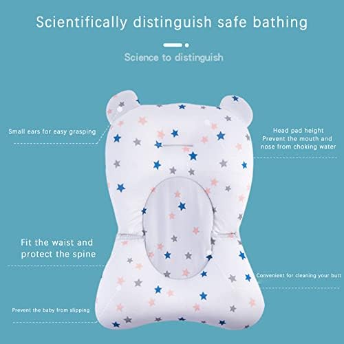 Baby Bath Cushion Support Bat Newborn Floating Bath Sling - Image 2