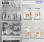 Hudgan 4 Pcs Storage Container Breastmilk - Image 4
