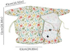 2-Pack Long Sleeve Baby Bib, Coverall Baby Bibs - Image 2