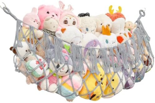 Stuffed Animal Net Hammock, Save Space Eliminate Clutter by PrimZootyDesign