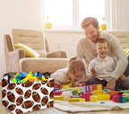 Rectangular Football Baskets Kids Storage Bins Baby Boy Basket Kids Toy Storage - Image 3
