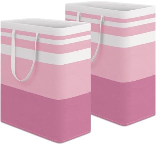 HomeHacks 2 Pack Large Laundry Baskets, Laundry Hampers Bags by HomeHacks