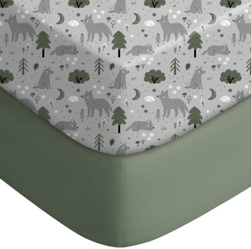 Yoofoss 2-Pack Baby Crib Sheets by YOOFOSS