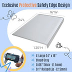 Silicone Craft Mat for Painting, PlayDoh and Art Projects - Image 3