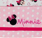 Lambs & Ivy Disney Baby Minnie Mouse Love 3-Piece Pink Nursery Crib Bedding Set - Image 6