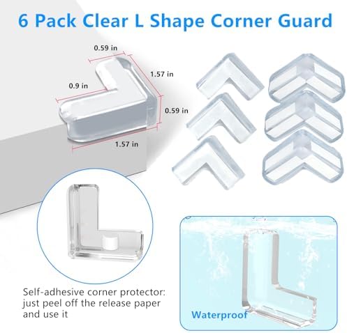 1.57 in x 16.4 FT, Edge Corner Protector Baby Proofing - Image 3