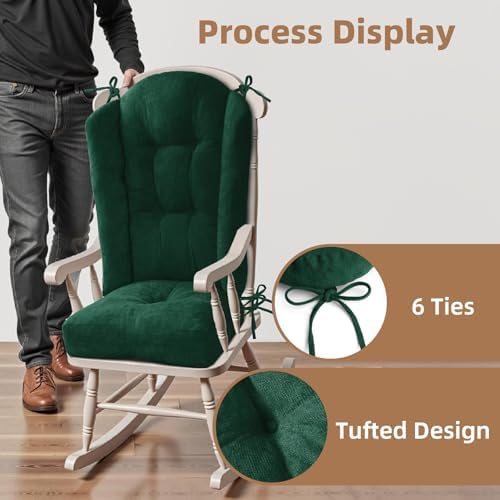 Wingback Rocking Chair Cushion - Image 4