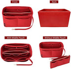 OPPOSHE Purse Organizer Insert for Handbags, Softened Felt Bag Insert Organizer - Image 6