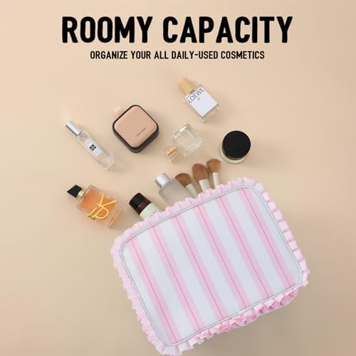 Ruffled Makeup Bag - Image 3