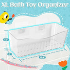 MIUKAA 2 Pack Bath Toy Storage Holder - Image 2