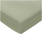 Comfy Cubs 100% Muslin Cotton Fitted Crib Sheet by ComfyCubs