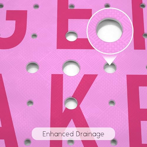 Bathtub Mat Non Slip, Get Naked Square Bath tub Mat Shower Floor Mat - Image 4