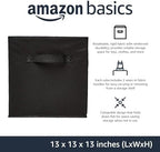 Amazon Basics Collapsible Fabric Storage Cube Bins Organizer - Image 2