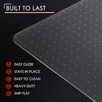 Kuyal Office Chair Mat for Carpet - Image 5