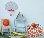 Rectangular Basketball Basket Kids Gift Basket Baby Toy Storage Bin Organizer - Image 4
