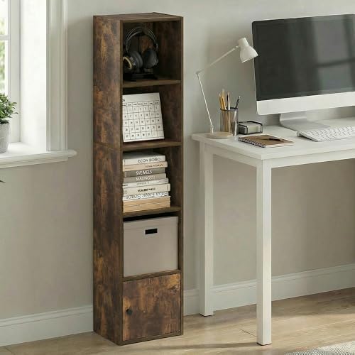 Furinno LUDER Book Shelf, 5-Tier Bookshelf - Image 2