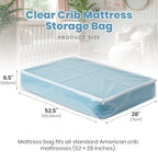 Clear Crib Mattress Protector Storage Bag - Image 2