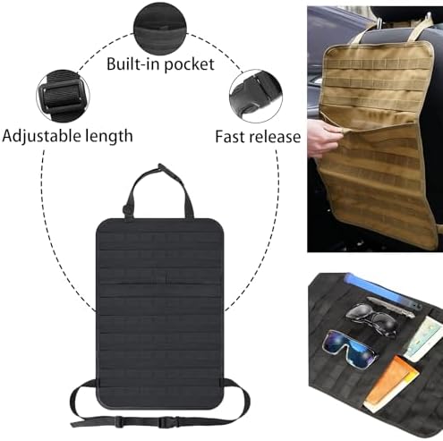 7 PACK Tactical Seat back organizer Truck organizer - Image 3