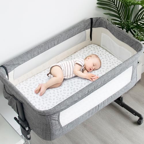 Baby Bassinet Sheets 4 Pack Compatible - Image 4