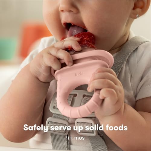 Frida Baby Push Pop Feeder, Baby Fruit Feeder, Dishwasher Safe - Image 2