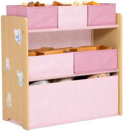 Delta Children - GapKids 6 Bin Toy Organizer - Greenguard Gold Certified - Image 3