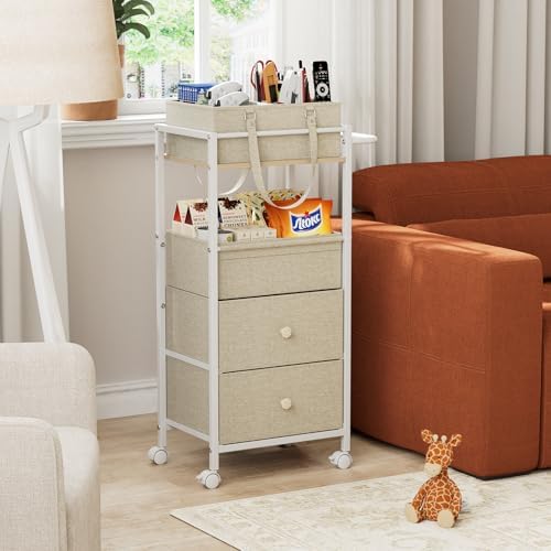 3In1 Modanais Baby Diaper Caddy Organizer Cart - Image 6