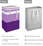 HomeHacks 2 Pack Laundry Baskets, Laundry Hampers Bags - Image 3