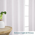 Chyhomenyc White Short Curtain Valance - Image 6