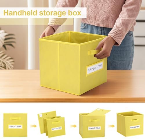 13x13 storage cube bins Foldable Fabric storage cubes - Image 4