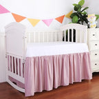 Crib Skirt Dust RuffleCrib Skirt Dust Ruffle, 100% Egyptian Cotton 400 Thread - Image 7