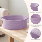 JMvicyroam Small Woven Basket, Empty Gift Basket - Image 3