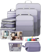 Veken 11 Set Compression Packing Cubes by Veken