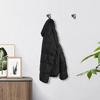 DeSS 2 Pack Curtain Holdbacks Curtain Tiebacks Hooks Wall Mounted Curtain Hooks - Image 6