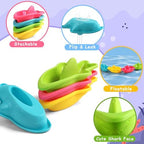 11PCS Baby Bath Toys for Kids Ages 1-3, Toddler Water Table Pool Beach Toys - Image 4