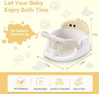Baby Bath Seat for Babies 6 Months & Up Sitting Up - Image 3