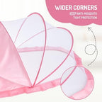 Folding Crib Net Mosquito Net for Baby – Kids Mosquito Netting Mesh Crib Canopy - Image 4