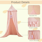 Akiky Kids Bed Canopy for Crib & Twin Size - Image 3