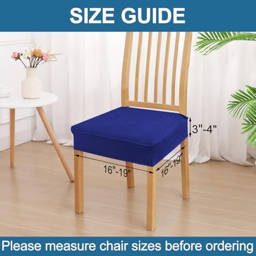 Smiry Waterproof Seat Covers for Dining Room Chairs - Image 2