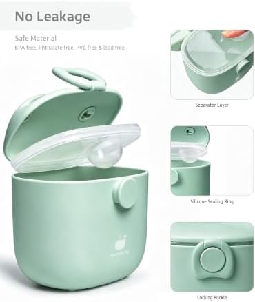 Termichy Baby Formula Dispenser On the Go: Portable Container - Image 2