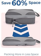 Bagsmart Compression Packing Cubes, Travel Bag Cruise Ship Essentials - Image 4